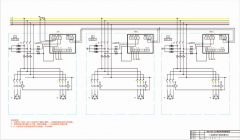 DKQ-12J-S主(zhǔ)輔机櫃接接觸器原理(lǐ)接線(xiàn)图(tú)